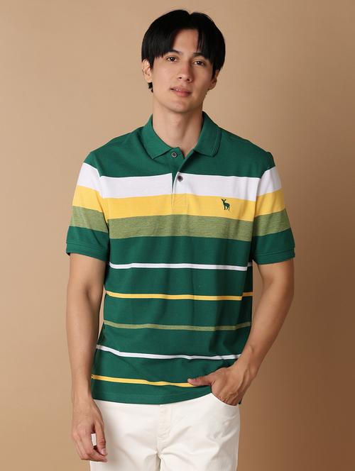 men polo neck short sleeves t-shirt - 21328627 - Very Small Image - 1