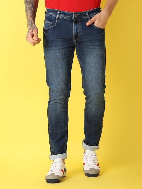 men mid rise plain jeans - 21344562 - Very Small Image - 1