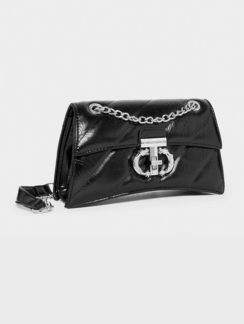 women black pu handbag - 21457033 - Very Small Image - 1