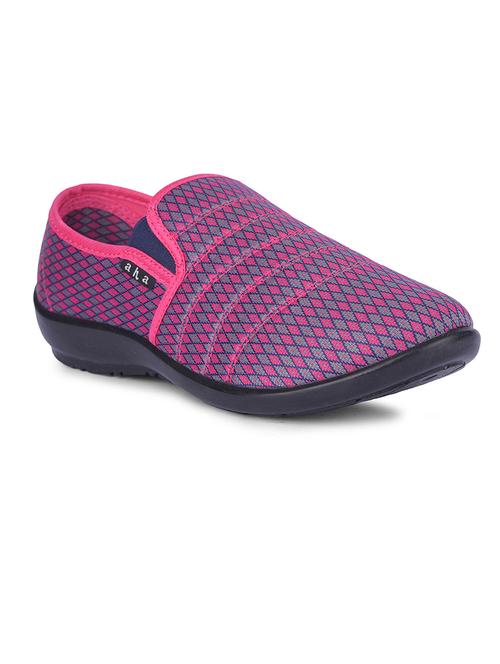 women pink slip on casual shoe - 21467077 - Very Small Image - 1