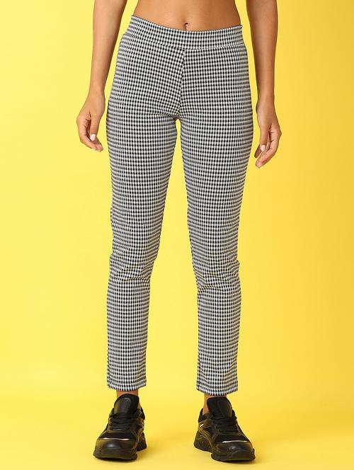 women black houndstooth jegging - 21491095 - Very Small Image - 1