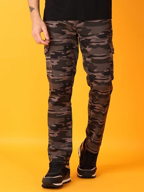 men mid-rise camouflage trouser - 21491133 - Very Small Image - 1