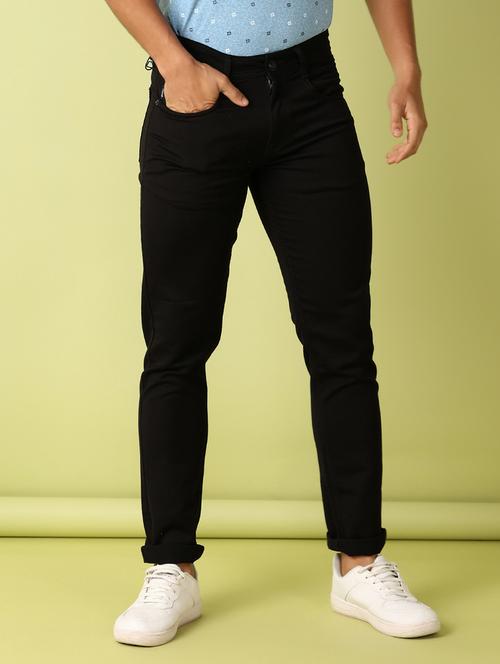 men solid slim fit jeans - 21493554 - Very Small Image - 1