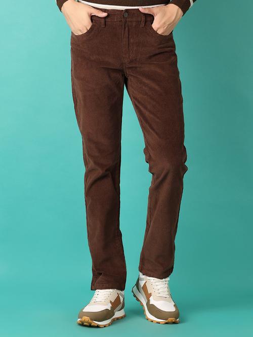 men mid rise solid corduroy - 21531479 - Very Small Image - 1