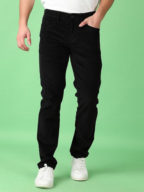 men mid rise solid corduroy - 21531482 - Very Small Image - 1