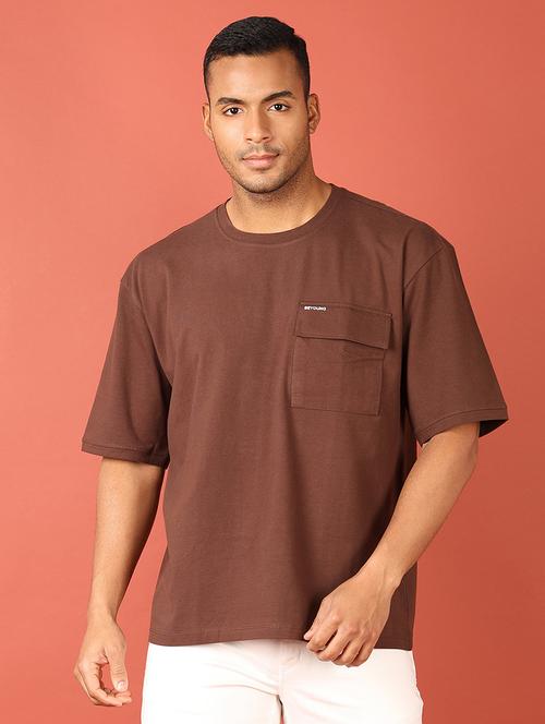 men round neck plain t-shirt - 21536337 - Very Small Image - 1