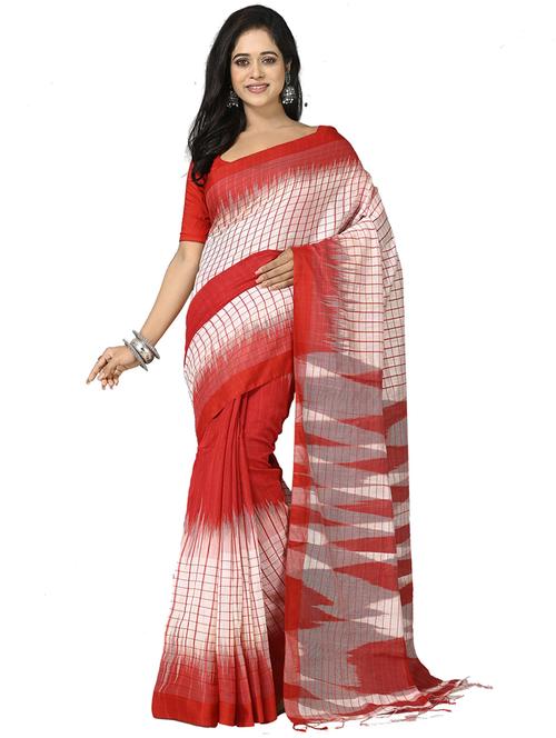 women self design handloom saree - 21537036 - Very Small Image - 1