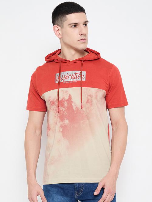 men color block short sleeve t-shirt - 21644386 - Very Small Image - 1