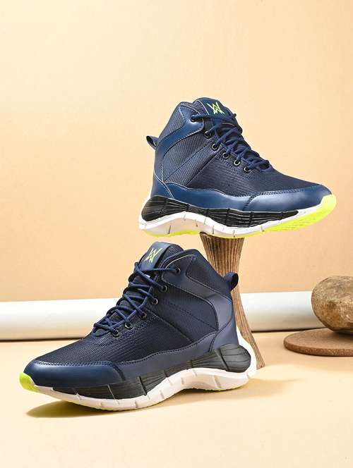 men solid running sport shoes - 21710333 - Very Small Image - 1