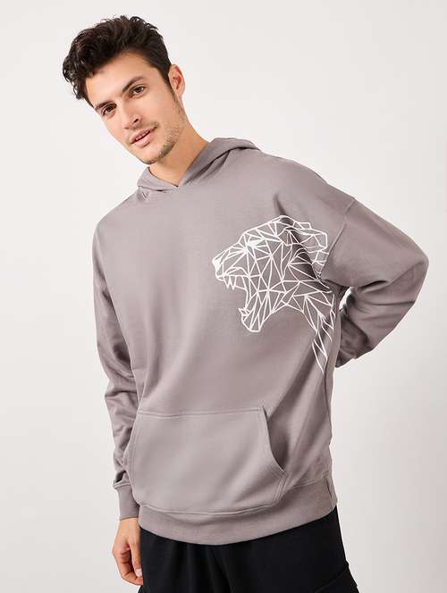 women placement print long sleeve sweatshirt - 21725287 - Very Small Image - 1