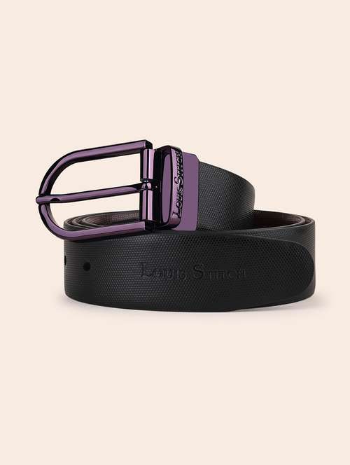 men pin buckle leather belt - 21762101 - Very Small Image - 1