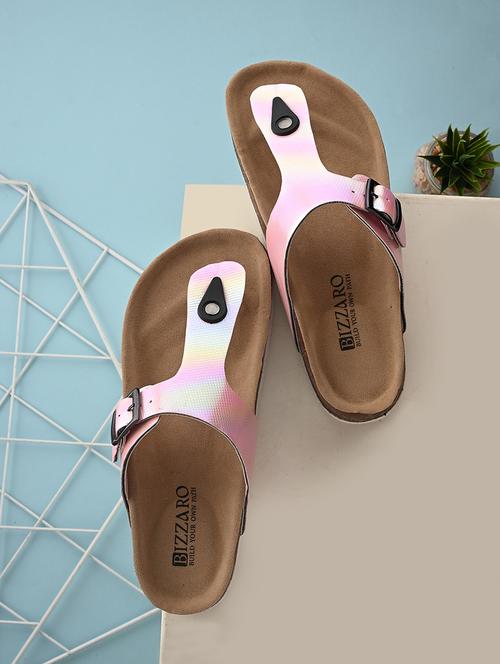 women pink toe separator sandal - 21794269 - Very Small Image - 1