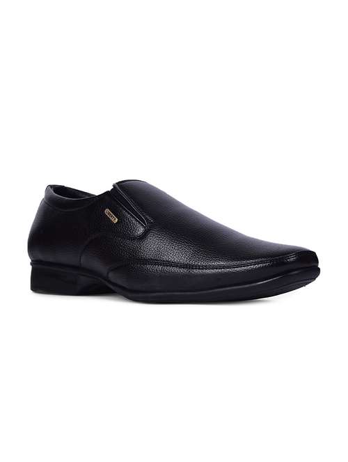 men solid slip on formal shoes - 22029098 - Very Small Image - 1