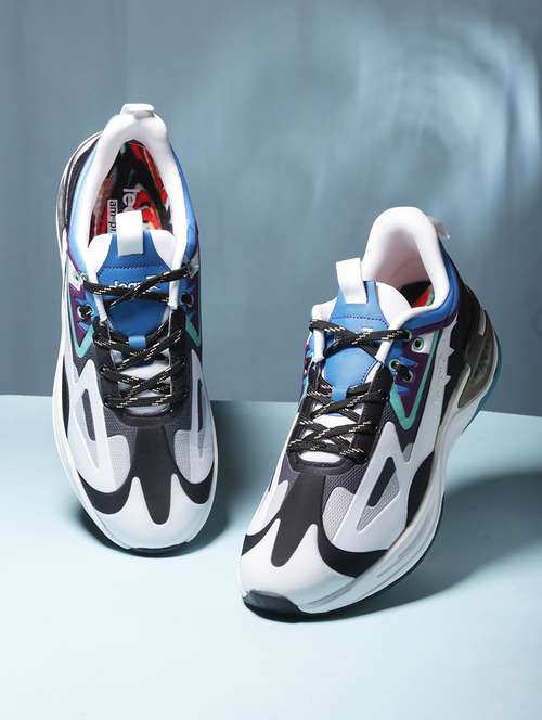 men white lace up sport shoe - 22029115 - Very Small Image - 1
