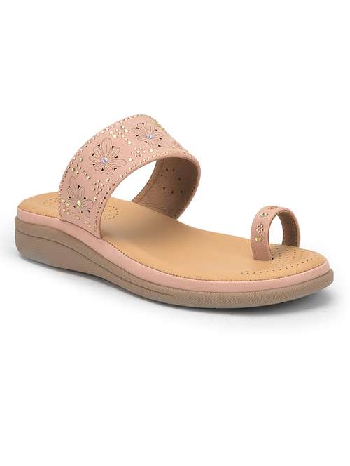 women embellished one toe flat sandal - 22030086 - Very Small Image - 1