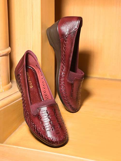 women solid slip on wedge - 22030138 - Very Small Image - 1