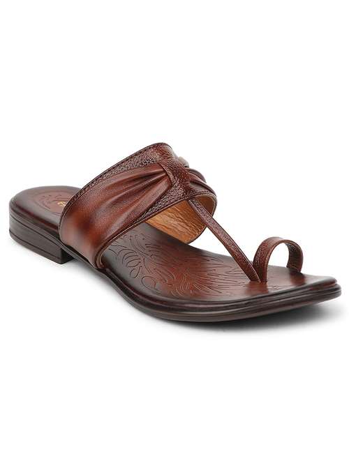 women solid one toe flat sandal - 22030191 - Very Small Image - 1