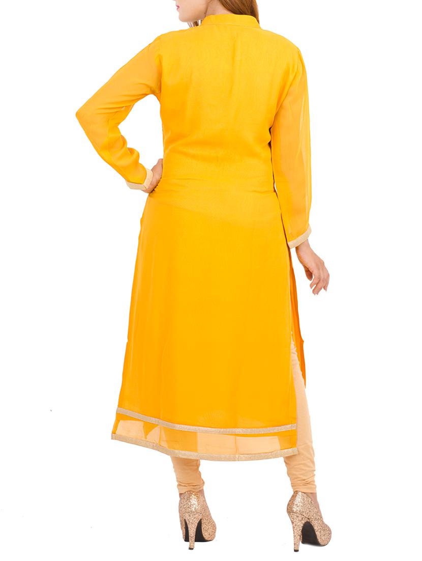 women's straight kurta - 11704944 - Standard Image - 2
