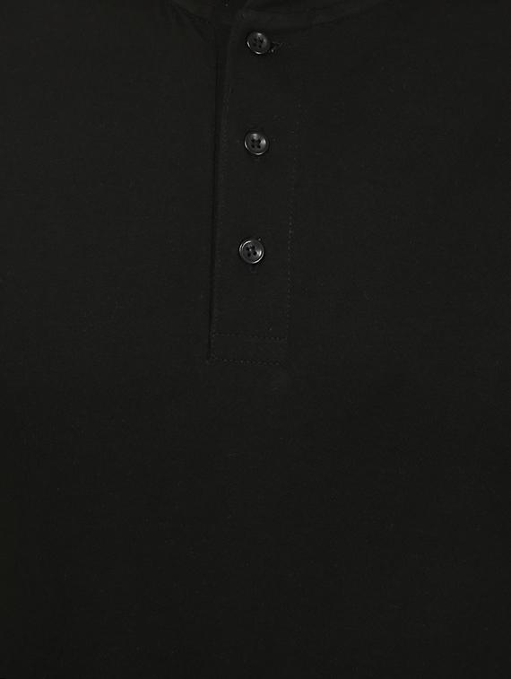black solid t-shirt - 11789188 - Standard Image - 3