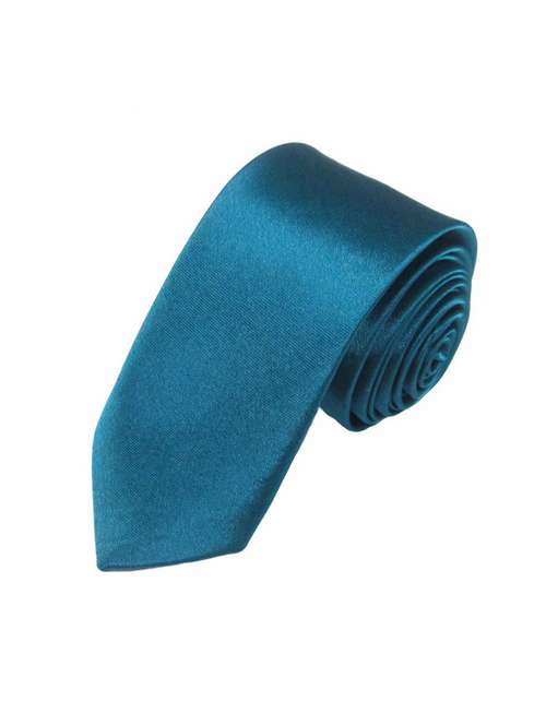 blue polyester tie - 11822810 - Very Small Image - 1