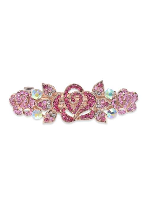 multi colored metal hair back clip - 11909130 - Very Small Image - 1