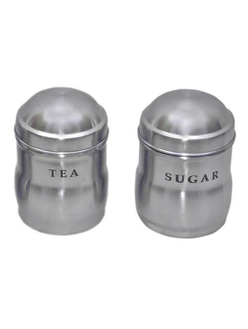 set of 2 tea and sugar maharaja containers - 13005475 - Very Small Image - 1