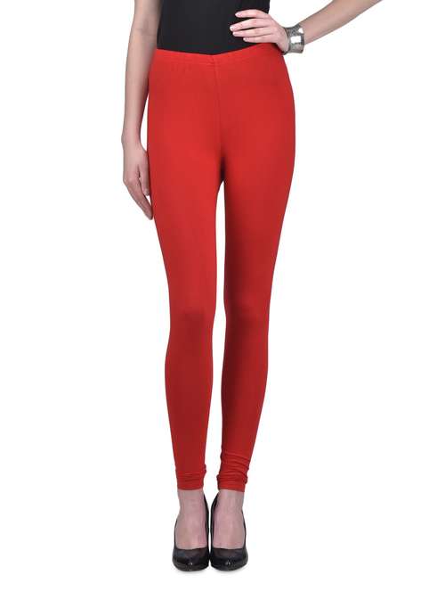 red  viscose lycra leggings - 1302914 - Very Small Image - 1