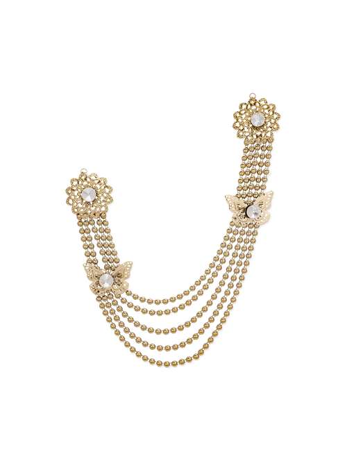 gold plated brooch - 13154597 - Very Small Image - 1