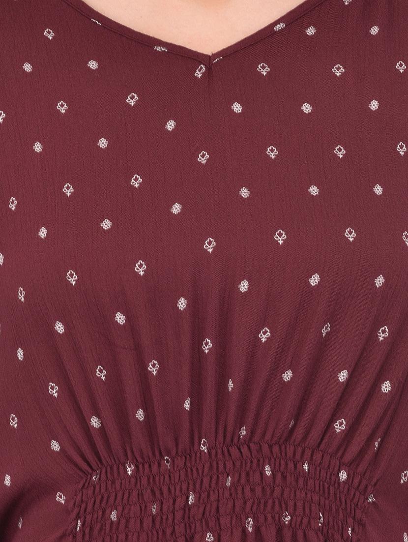 women's straight v neck top - 13842752 - Standard Image - 3