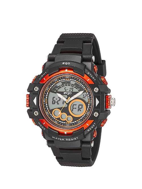 maxima black dial digital watch for men - e-43781ppan - 13911579 - Very Small Image - 1