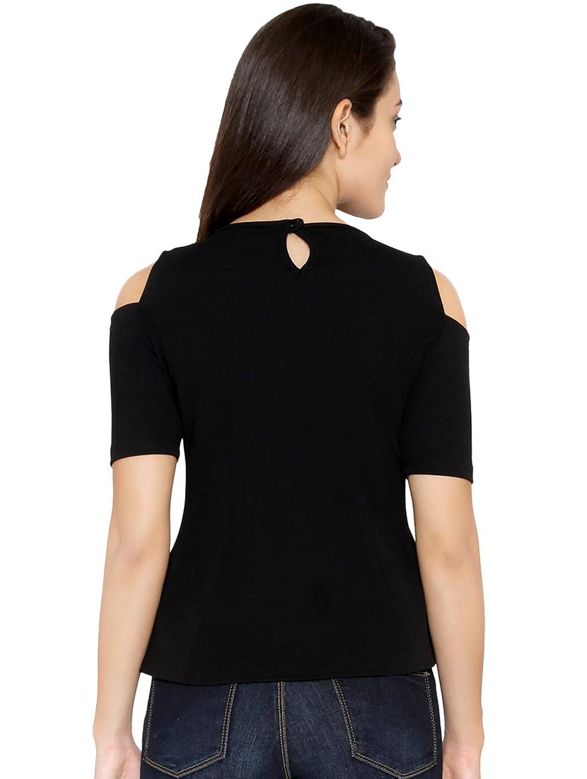 women's straight boat neck top - 13933630 - Zoom Image - 2