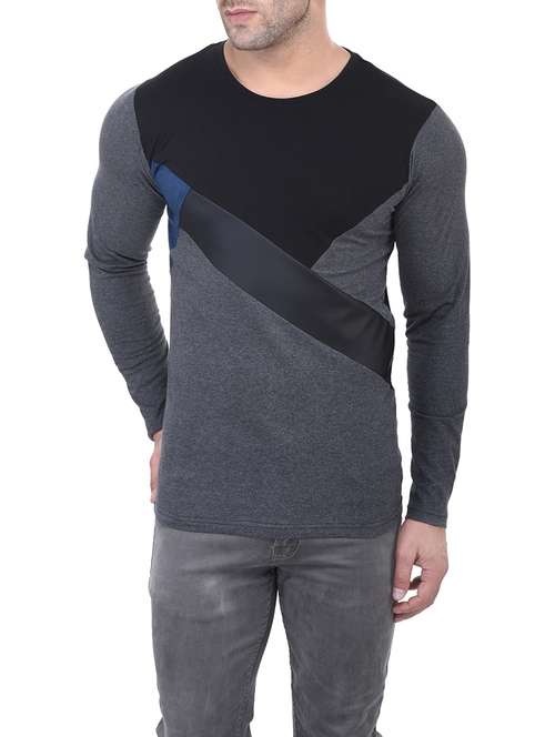 grey cotton cut and sew t-shirt - 13979323 - Very Small Image - 1
