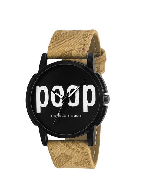 round dial analog watch(tmgxblk779) - 14095195 - Very Small Image - 1