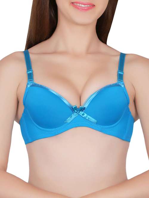blue push up bra - 14195747 - Very Small Image - 1