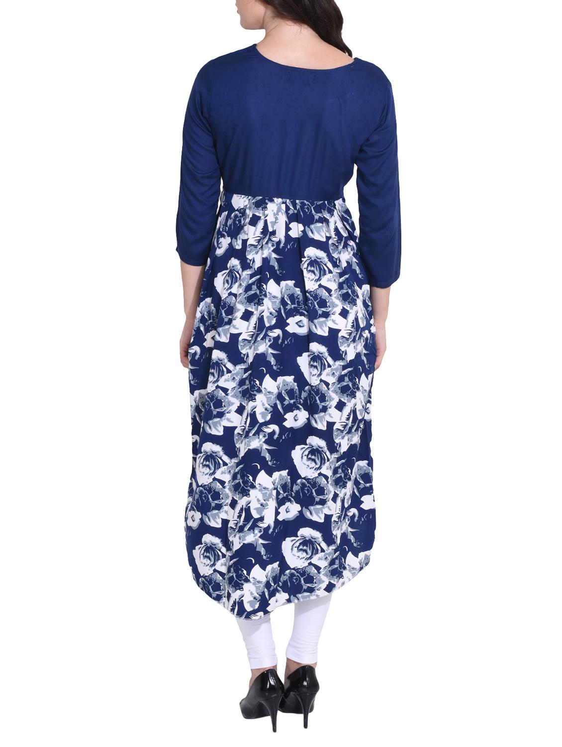 women's asymmetric kurta - 14329268 - Standard Image - 2