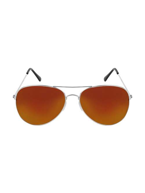 zyaden silver mirror aviator sunglasses - 14343683 - Very Small Image - 1
