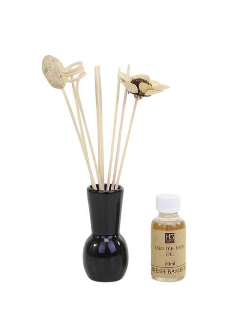fresh bamboo ceramic reed diffuser with oil - 14649770 - Very Small Image - 1