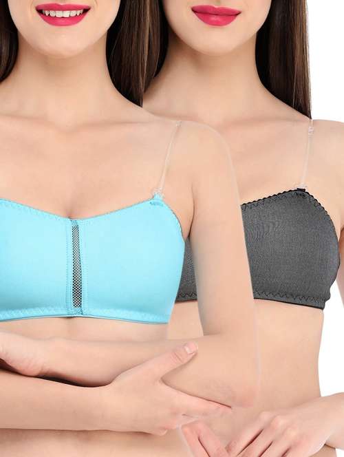 set of 2 multi colored bras - 14676569 - Very Small Image - 1