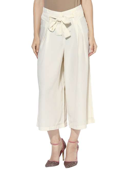 white culottes capri - 14715571 - Very Small Image - 1
