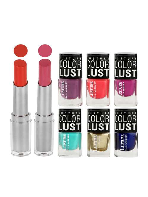 ramble set of 2 lipstick & 6 nail polish - 14953966 - Very Small Image - 1
