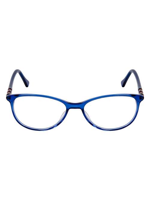 david blake blue oval full rim eyeglass - 15064096 - Very Small Image - 1
