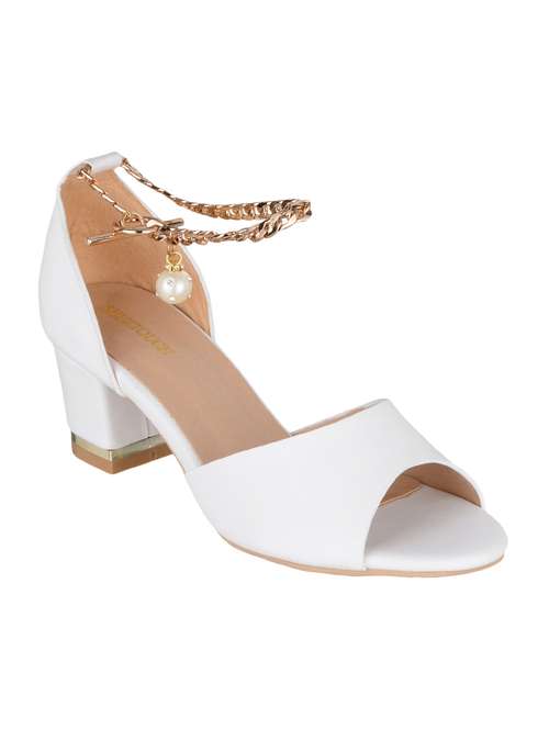 white ankle strap  sandal - 15211548 - Very Small Image - 1