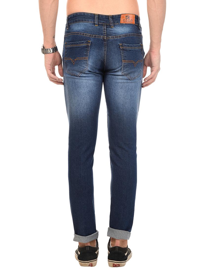 mens slim fit plain jeans - 15455815 - Zoom Image - 2