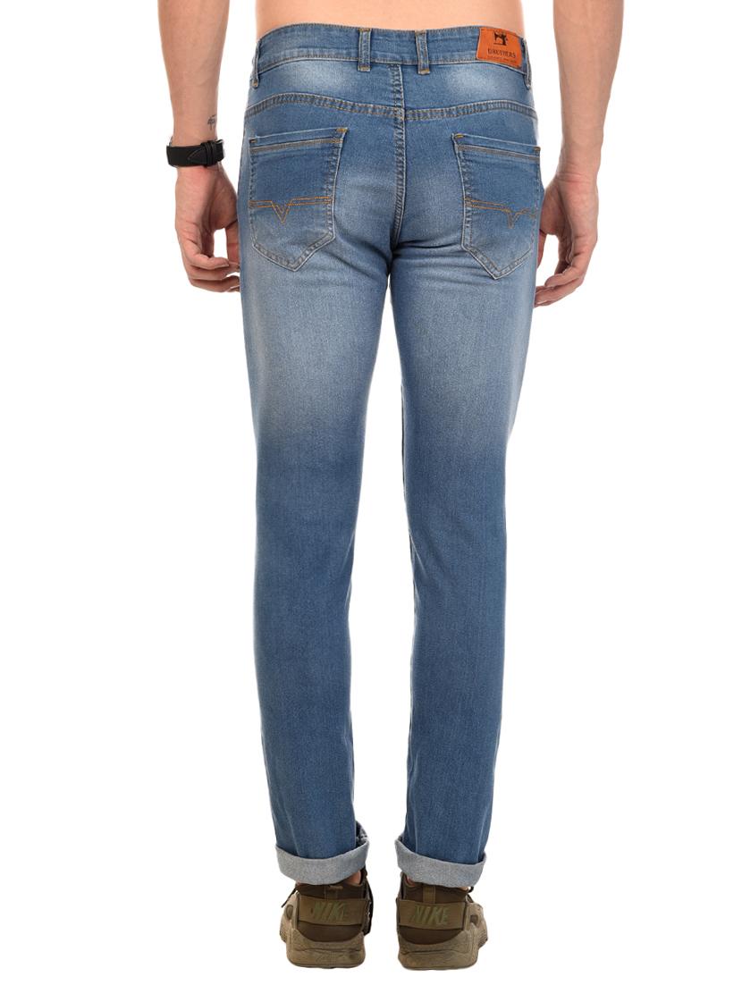 mens slim fit plain jeans - 15473621 - Standard Image - 2
