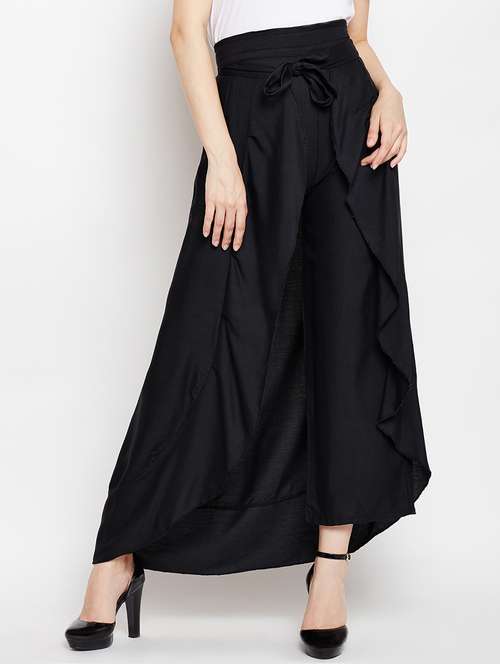 ruffled layered palazzo - 15486779 - Very Small Image - 1