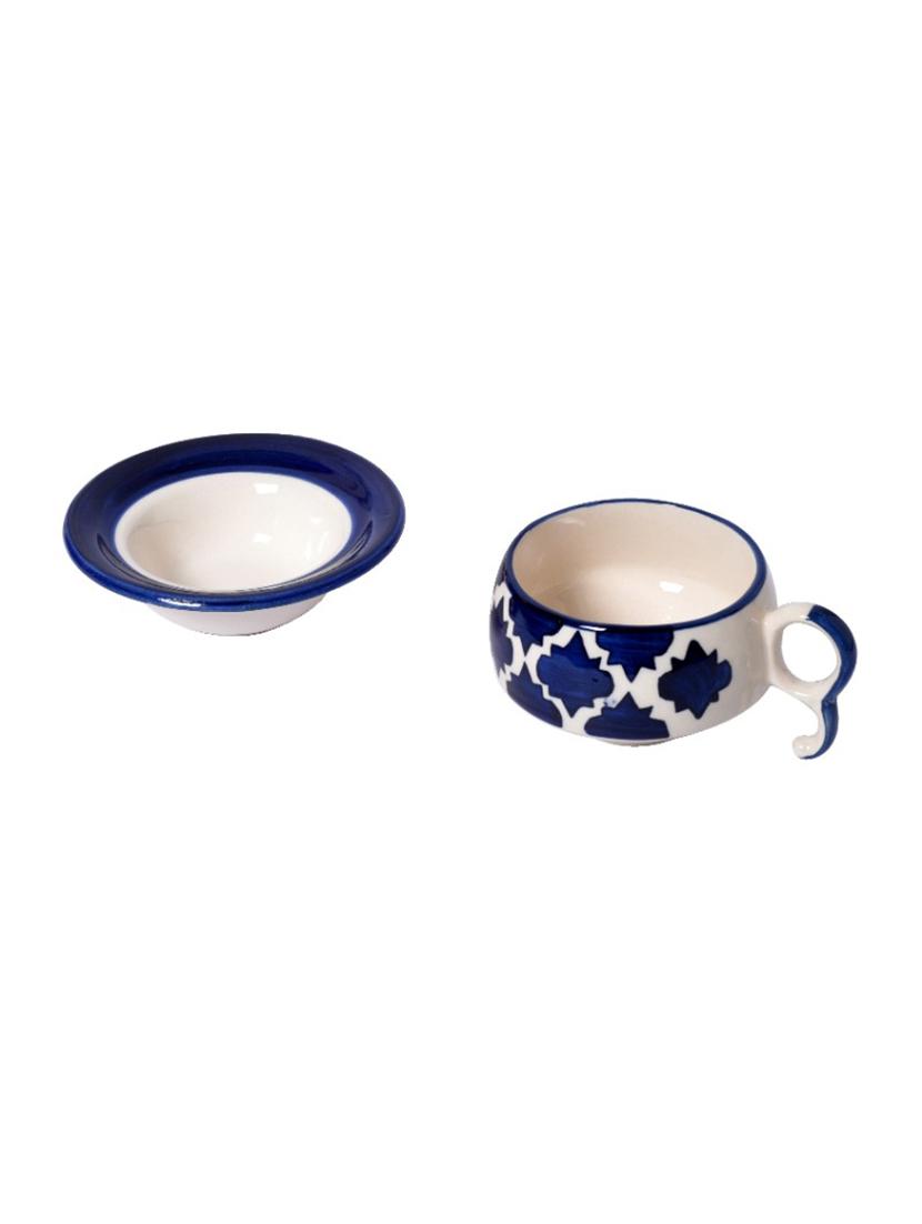 unravel india ceramic cup saucer(set of 6) - 15678680 - Zoom Image - 2