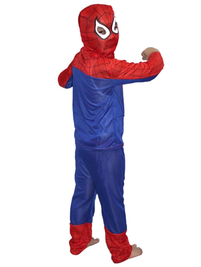 red polyester spiderman costume - 15756106 - Standard Image - 2