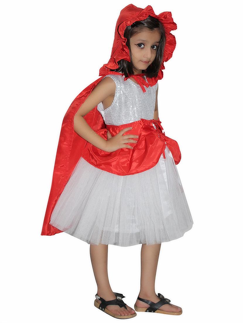 red polyester red ridding hood costume - 15758709 -  Standard Image - 1