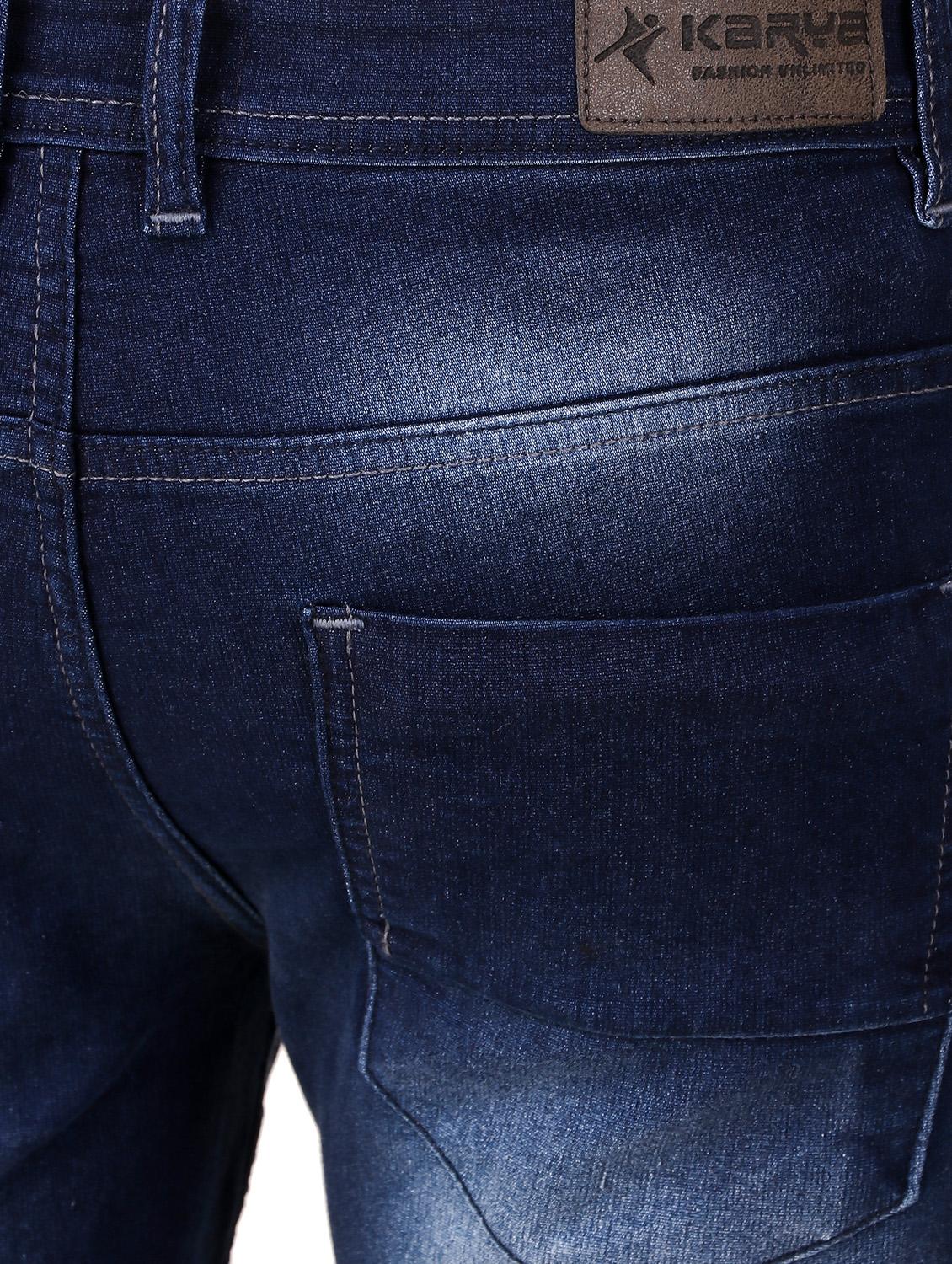 mens slim fit plain jeans - 15832840 - Standard Image - 4