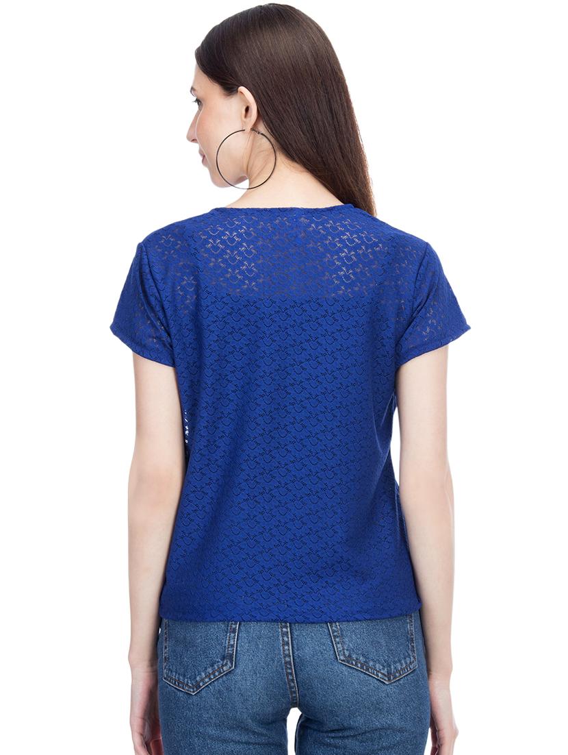 short sleeved laced shrug - 15966366 - Zoom Image - 2
